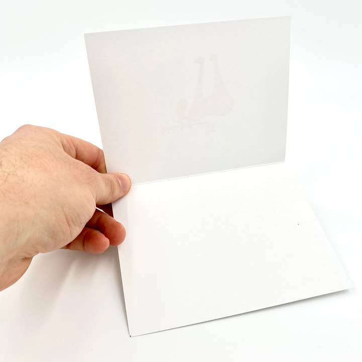 FortHouse Studios - Wholesale Everyday Greeting Card - Chickadee Moose Cards1