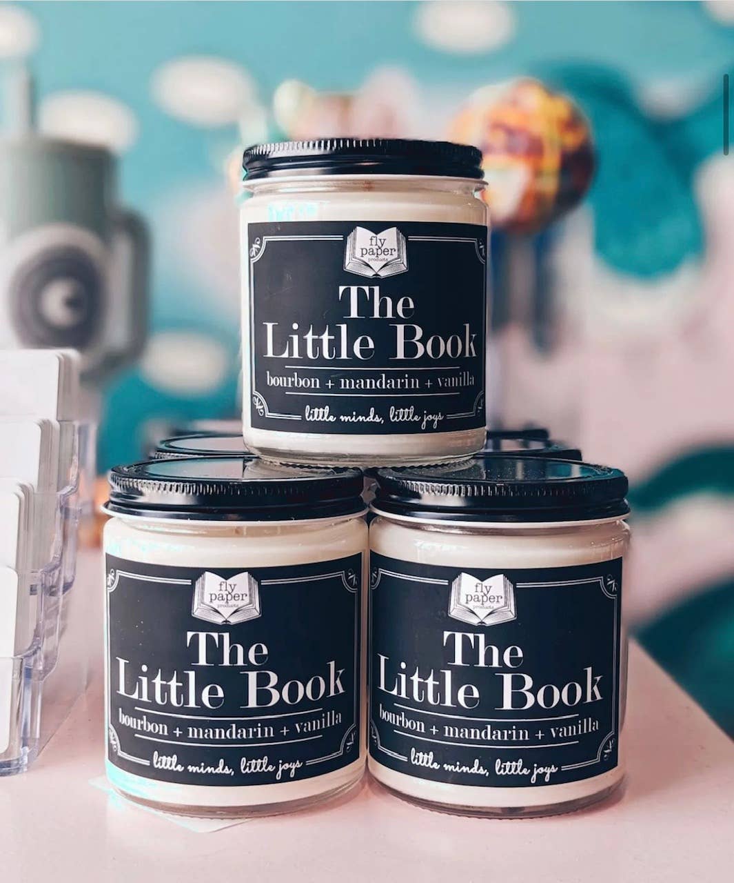 Fly Paper Products – Engroshandel Glaslys – Tilpasset Navn Drop eller By Stat 9oz Soja Glaslys1