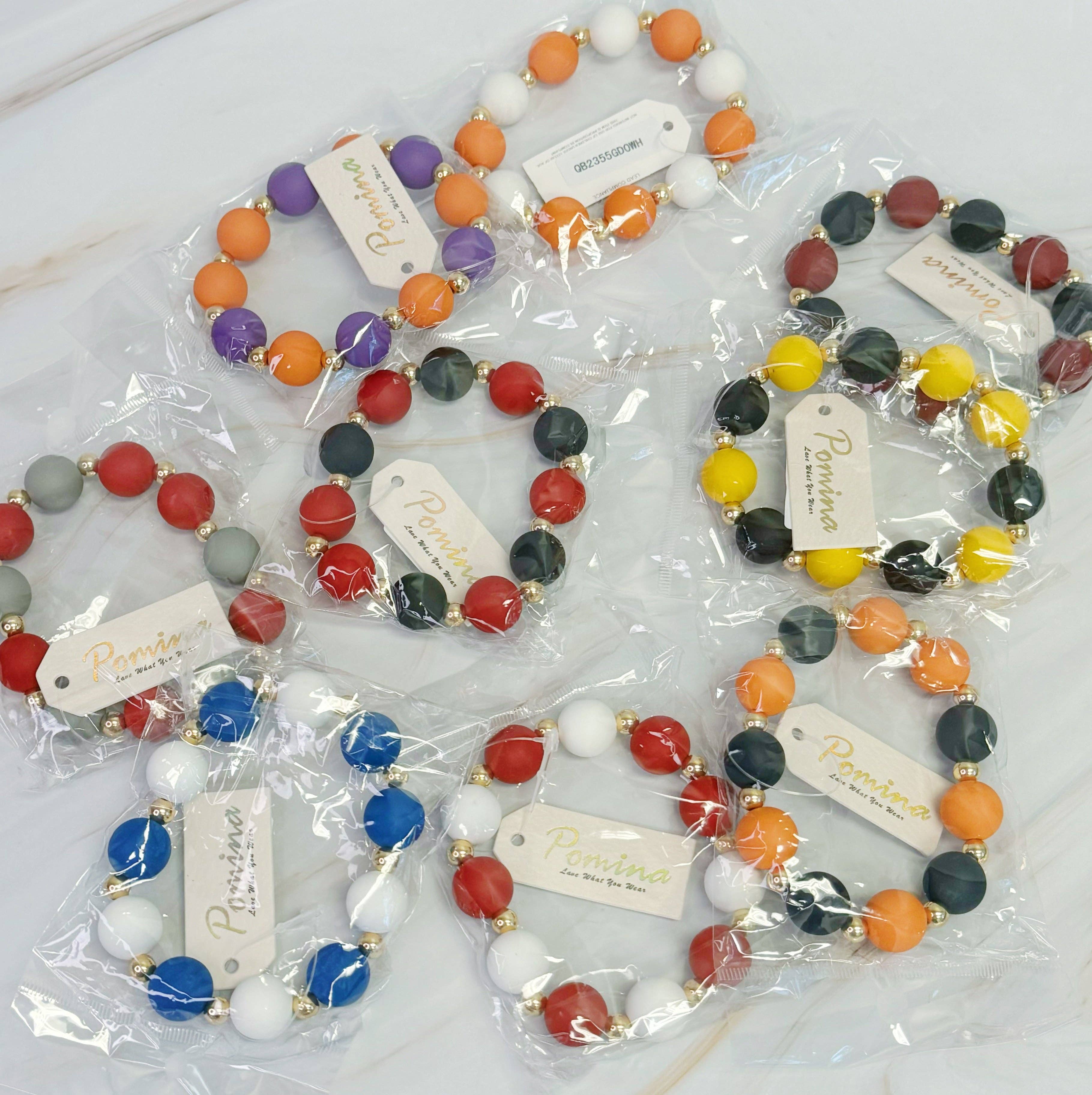 Ellison+Young - Wholesale Beaded Bracelet - Champion Ball Bead Stretch Bracelet4