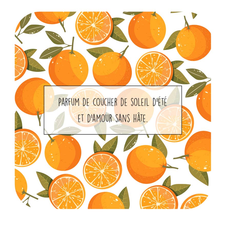 Fustik – Vela em jarro/copo por atacado – Vela Sol de Laranja7