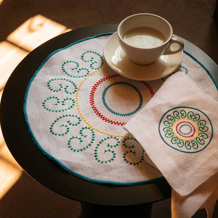 Cibelle - Wholesale Placemat - LUMINARIA CHARGER PLATE1