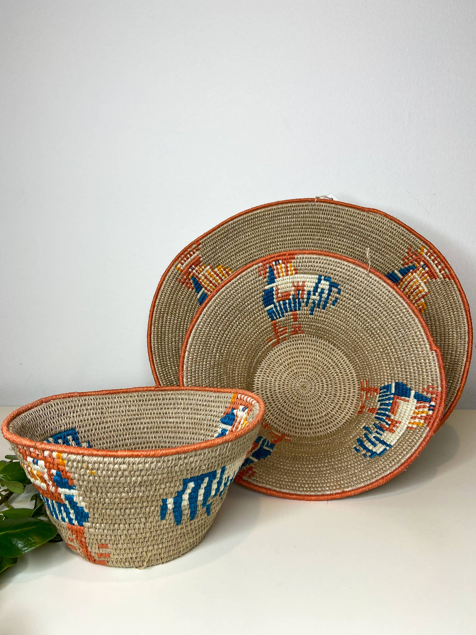 Eve & Nico Gifts & Home Decor - Wholesale Basket - Small Sisal Basket - 0191