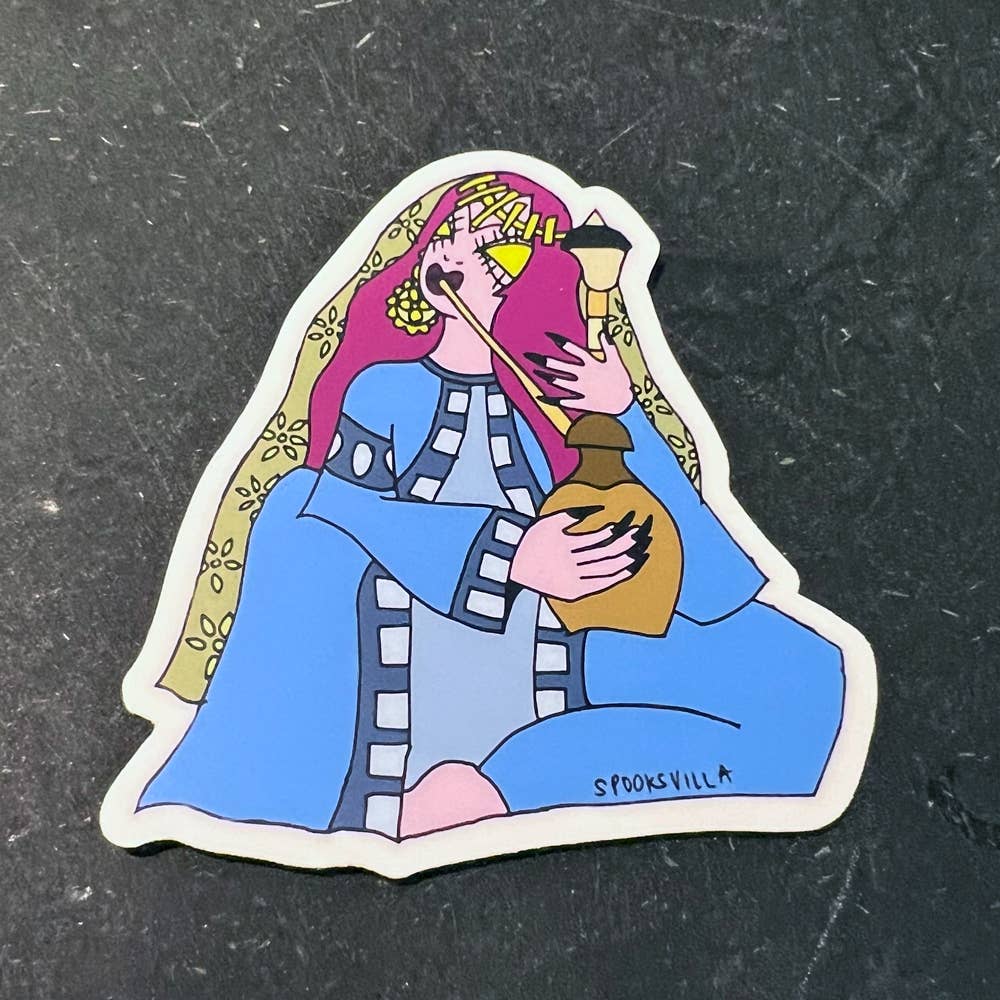 Spooksvilla - Vendita all'ingrosso Adesivo - Adesivo Hookah Girl