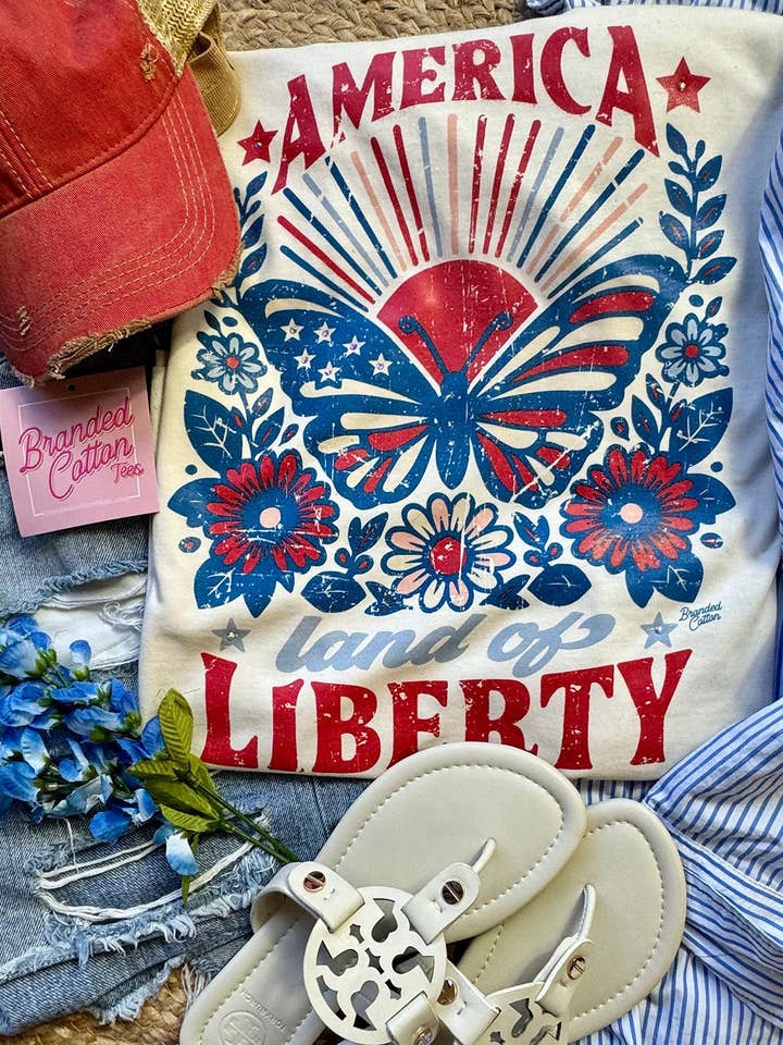 Amérique Papillon pour la vente par Branded Cotton