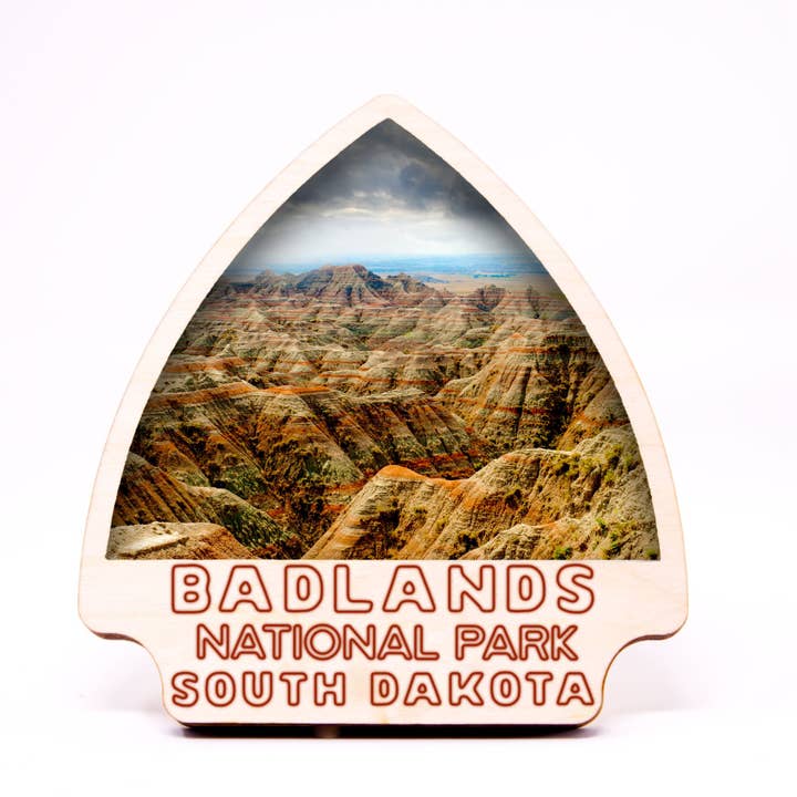 Badlands National Park Photo Frame for wholesale by National Park Obsessed LLC