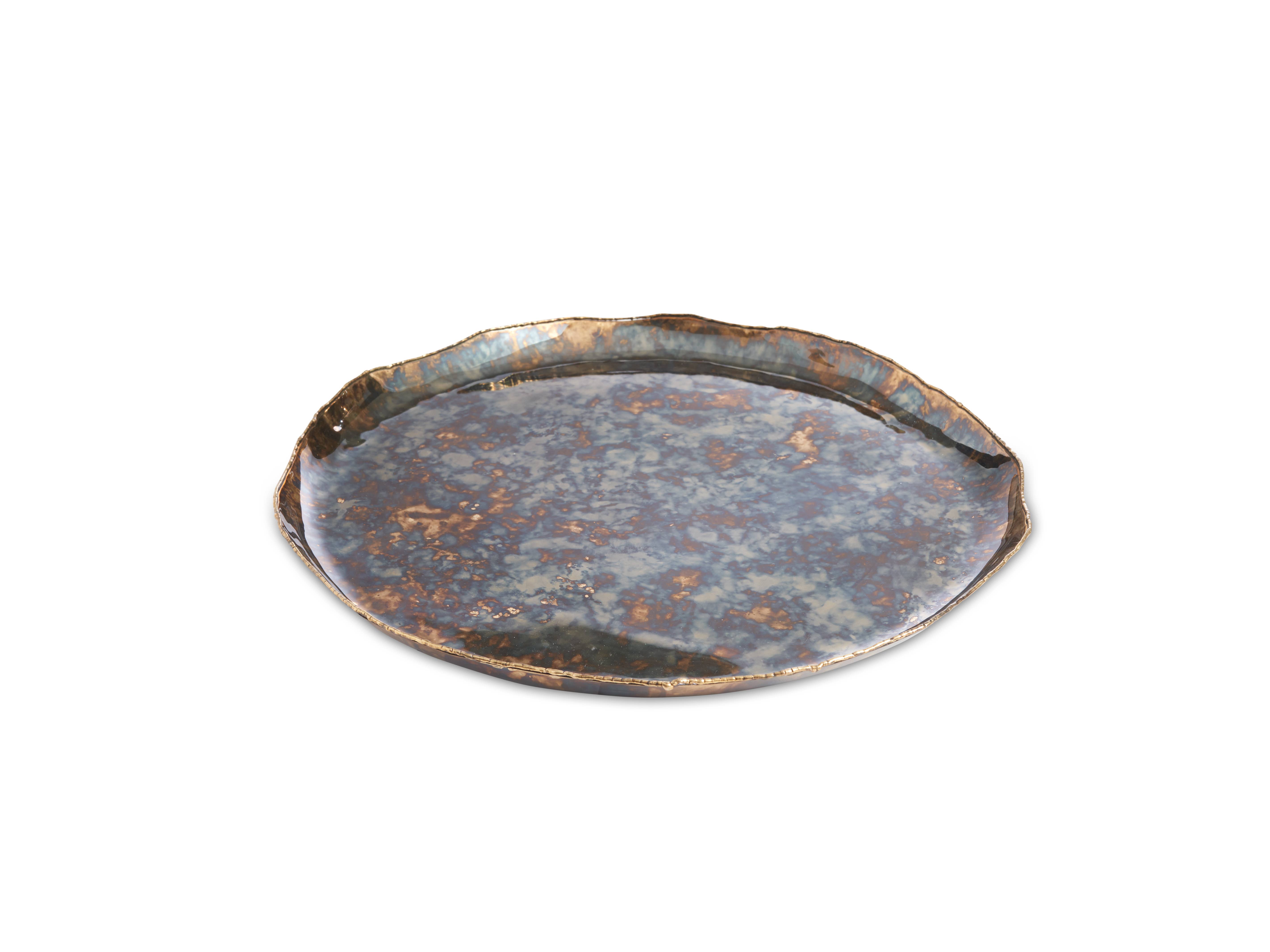 Julia Knight Inc. - Wholesale Decorative Tray - 13" Cascade Round Tray7