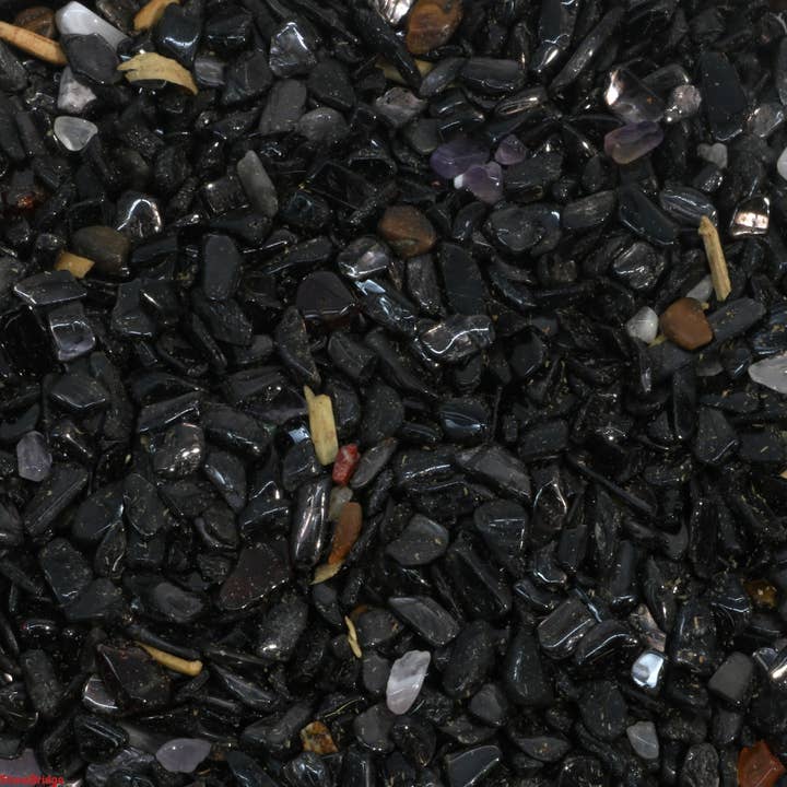Stonebridge Imports - Wholesale Spiritual Stone/Crystal - Hypersthene Crushed Stones - Tiny2