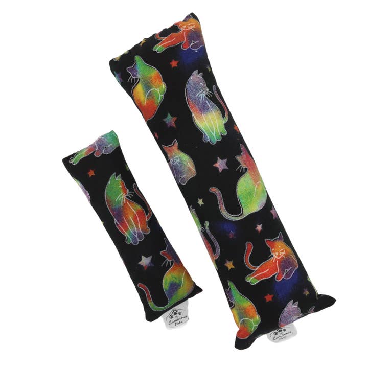 Catnip and Valerian Root Cat Toys | Cat Kickers |Cosmic Cats for wholesale by The Luminous Pets