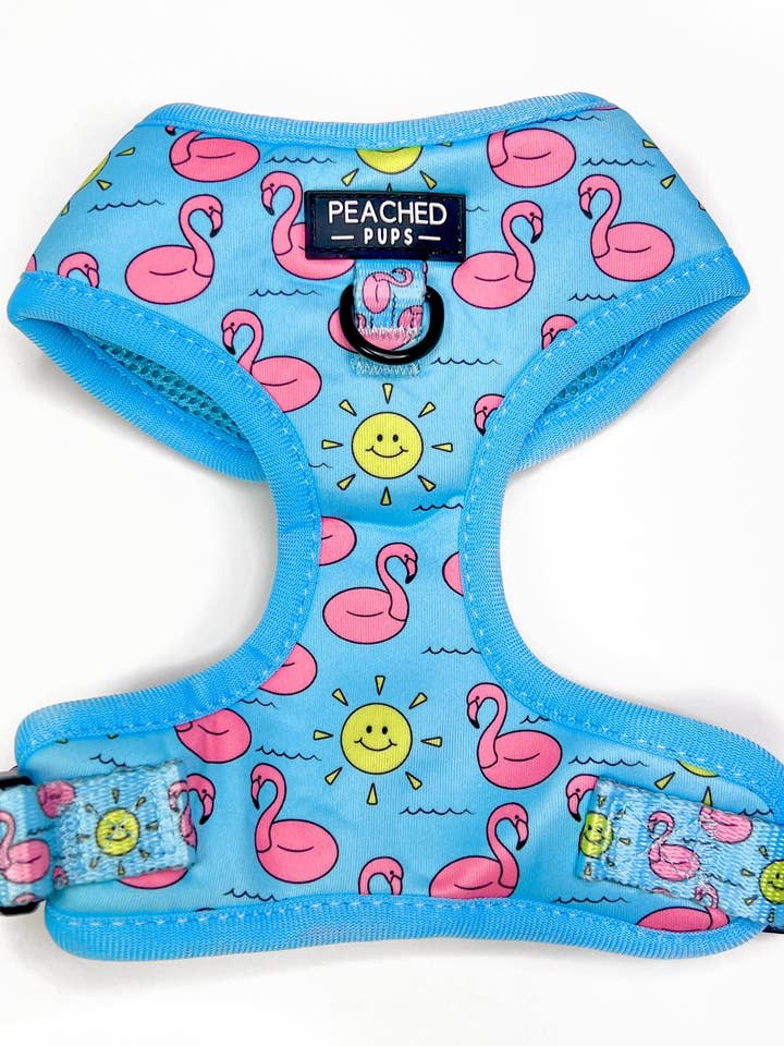 Heure Flocktail - Harnais pour chien réglable pour la vente par Peached Pups