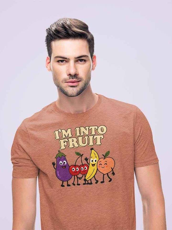 I’M INTO FRUIT Pride Tee for wholesale by Pride Majic