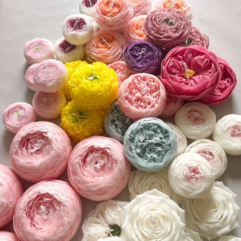 House of Shokunin - Wholesale Novelty Candle - Counter top decor, Gift Candle, Rose Candle, Rose Scented Candle, Wedding Candle, Party Candle, 10