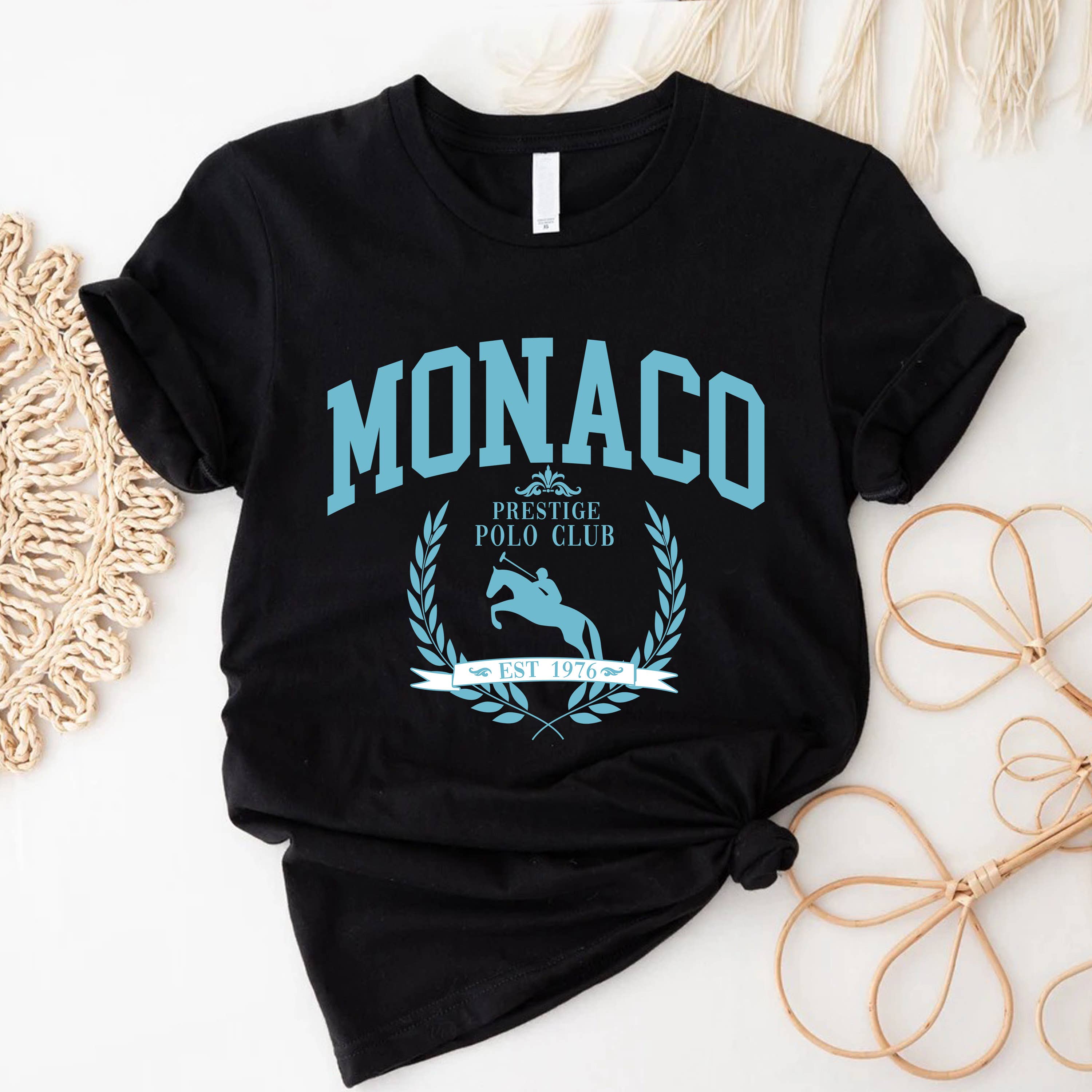 STARCHIS - Wholesale Screen Printed T-Shirt - Women's - Graphic t-shirt - Monaco polo club0