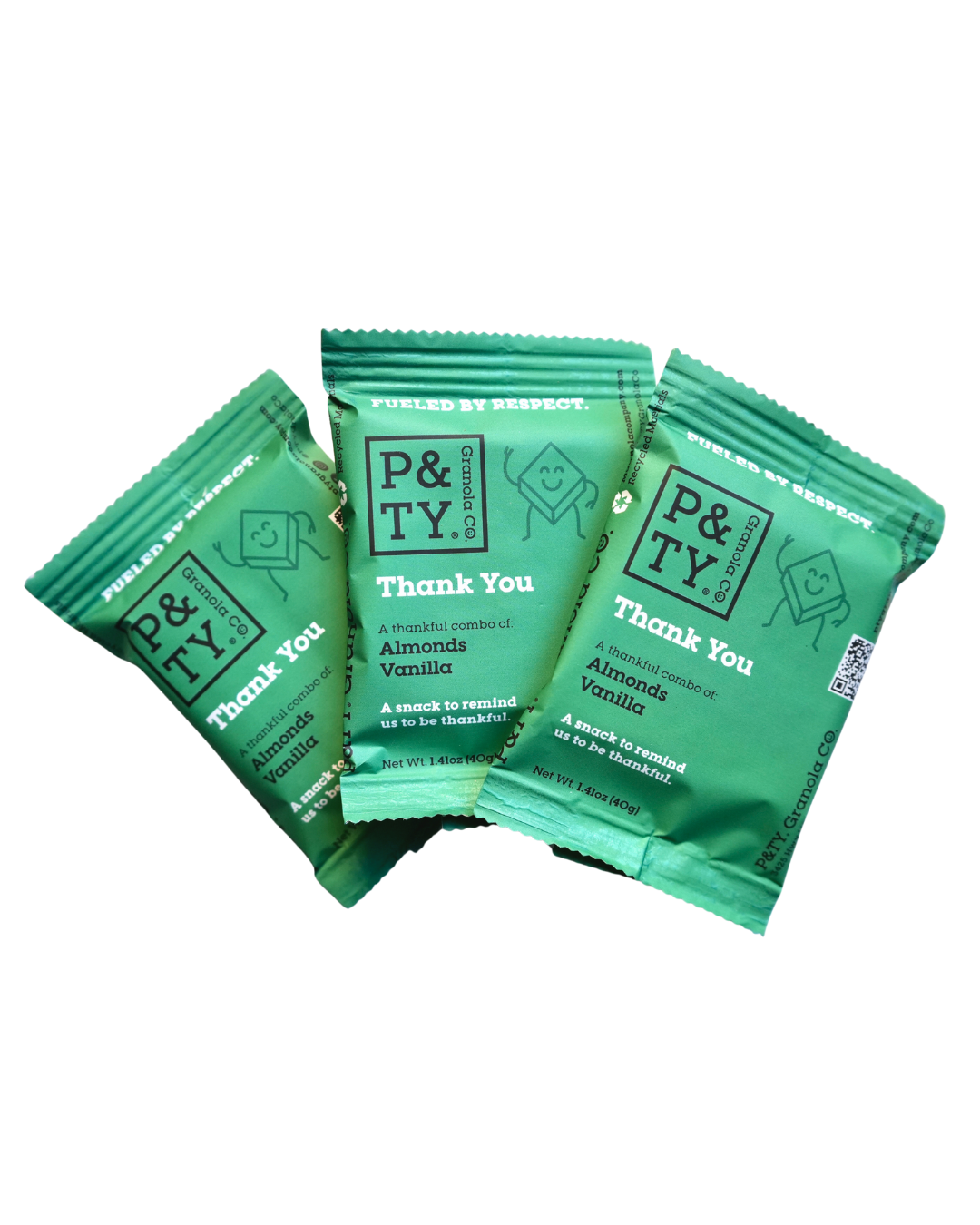 P&TY Granola Co. - Wholesale Snack Bar - Thank You Granola Bar: Almond, Vanilla5
