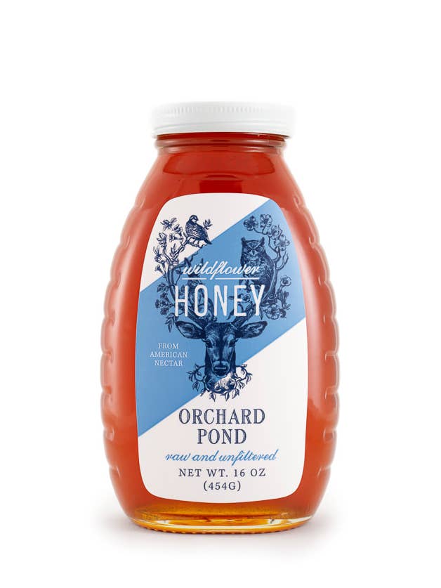 Wildflower Honey 1 lb for wholesale by Orchard Pond