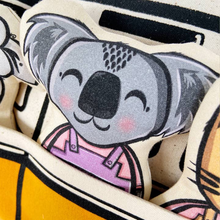 Micastricas - Wholesale Pillow/Cushion - Kids & Baby - Interactive Cushion - Summer van (orange)5