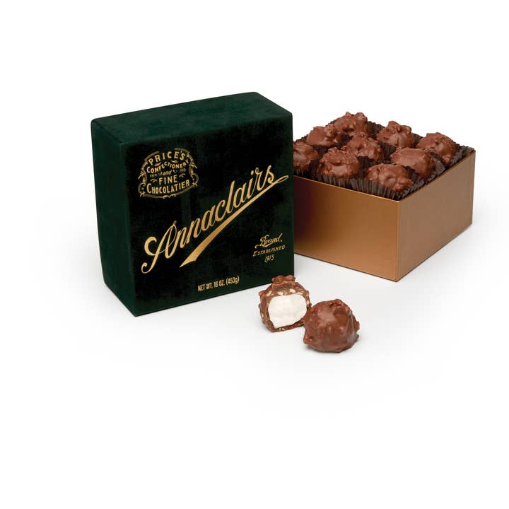 Vintage Collectible Box Milk Annaclairs® 16pc - Case of 12 for wholesale by Sweet Shop USA