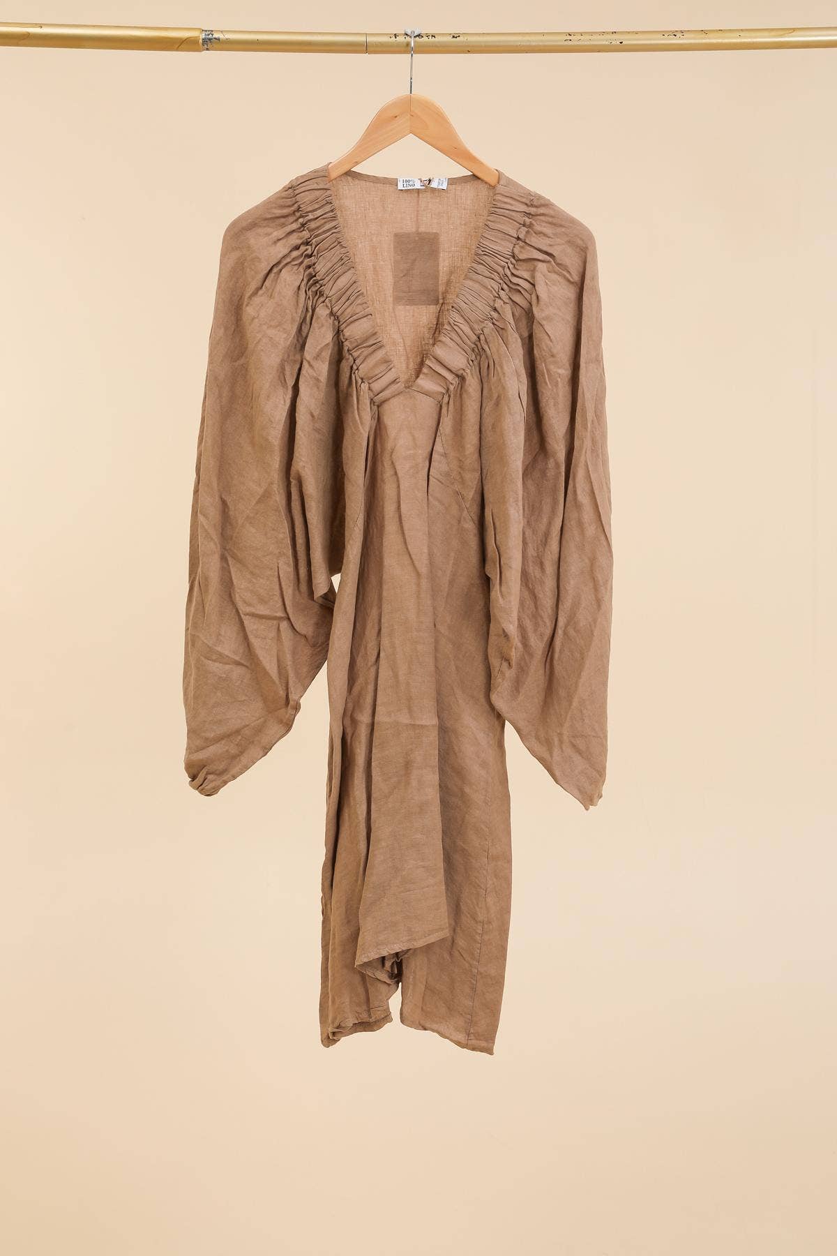 LÉA & LUC - Wholesale Dress - Women's - 100% linen dress REF. 721367