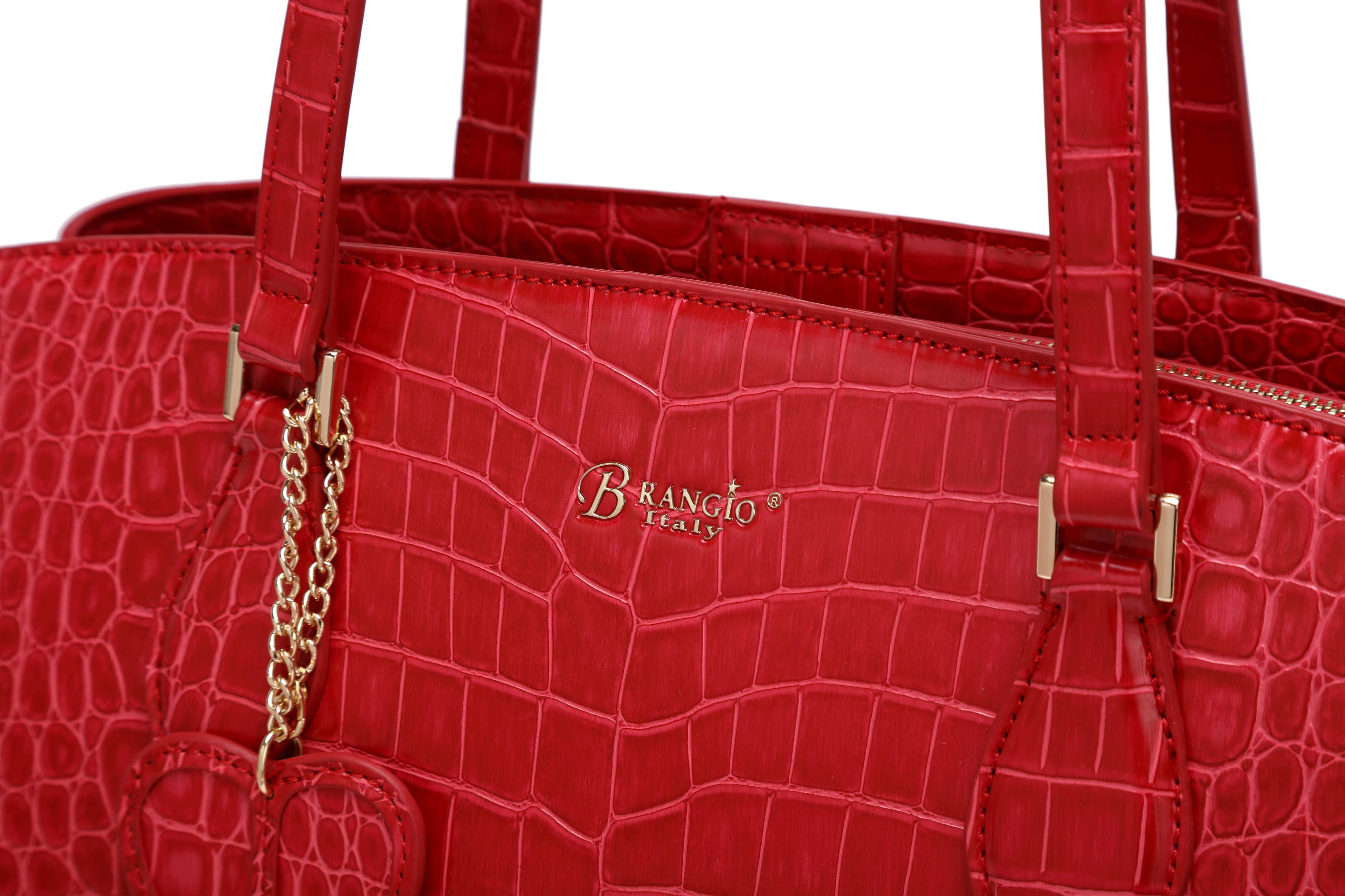 Brangio (Italy) Company Inc. - Wholesale Tote Bag - Women's - Brangio Italy Croc Gradient Tote Bag 4