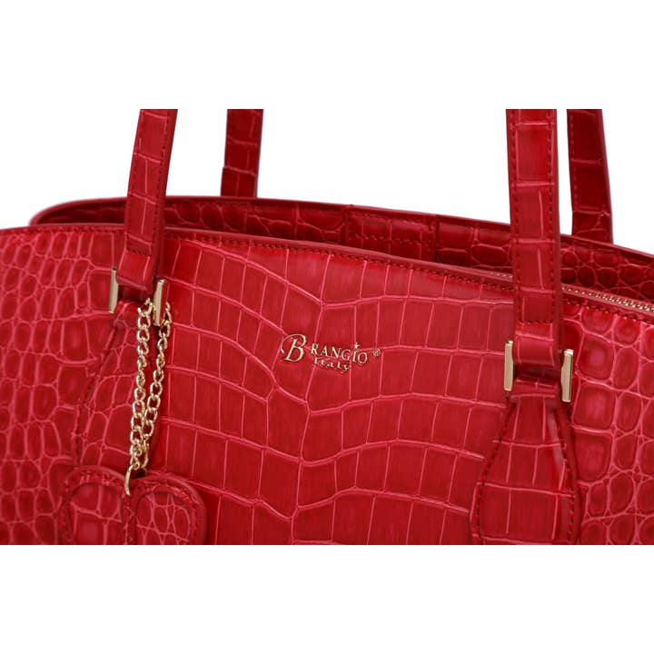 Brangio (Italy) Company Inc. - Wholesale Tote Bag - Women's - Brangio Italy Croc Gradient Tote Bag 4