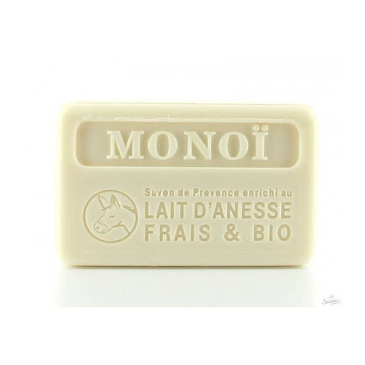 Au Savon de Marseille - Wholesale Bar Soap - Monoï - French soap with organic Donkey Milk 100g