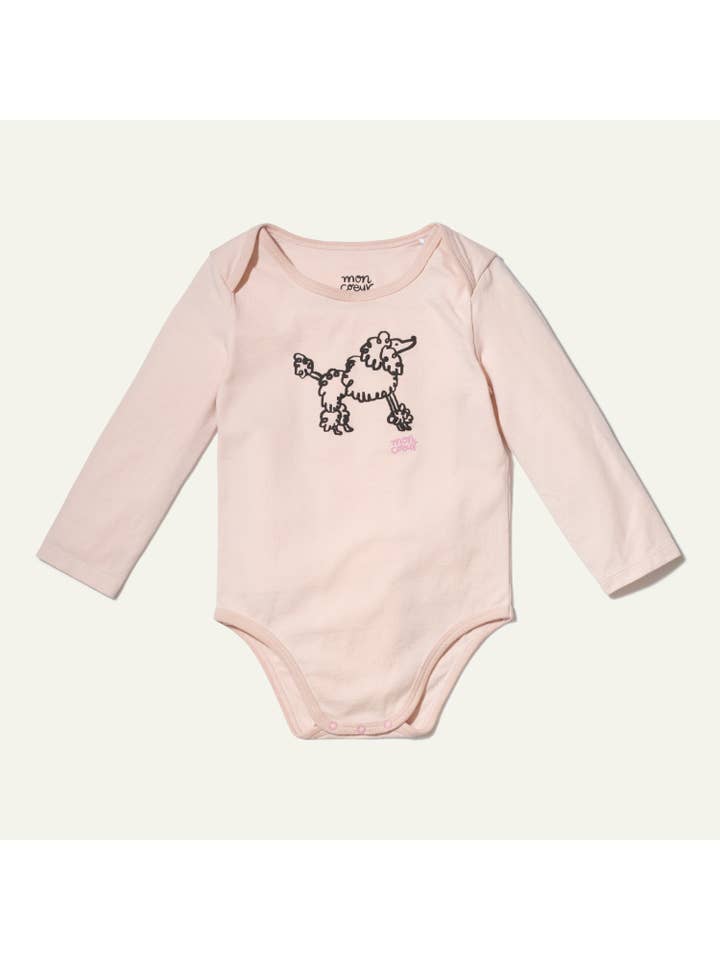 Festival Pink Recycled Cotton Coco Bodysuit for wholesale on Faire