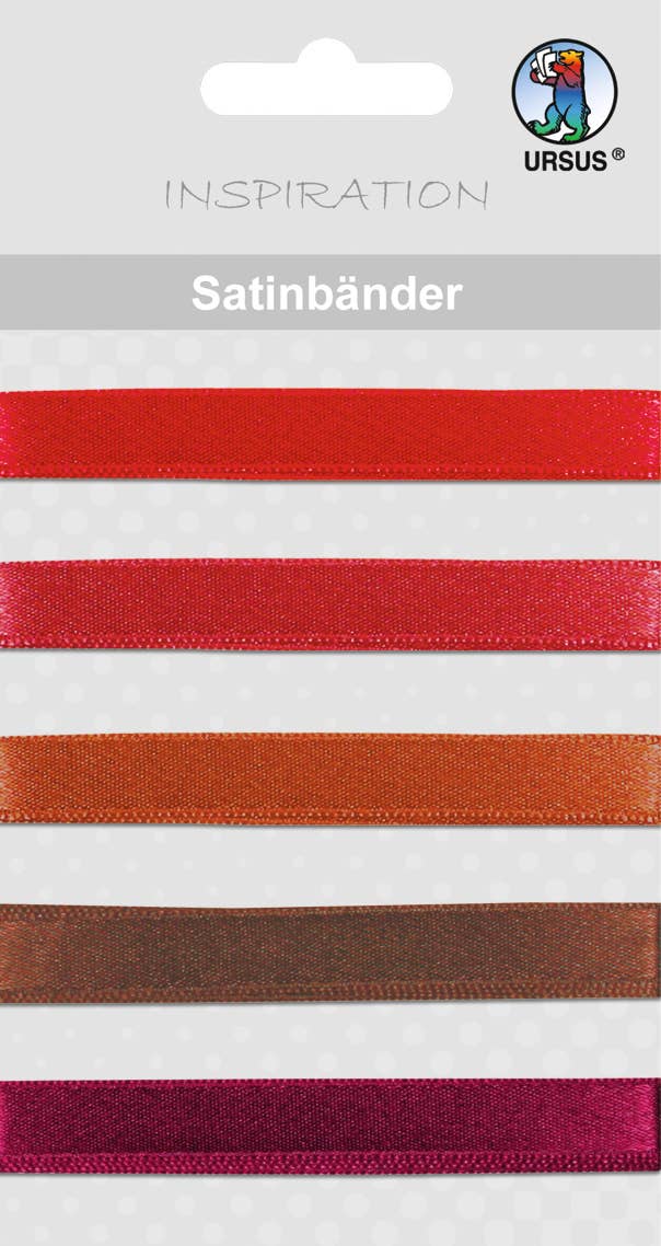 URSUS® / Buntpapierfabrik Ludwig Bähr GmbH & Co. KG - Wholesale Ribbon - Gift Wrapping - red satin ribbons0