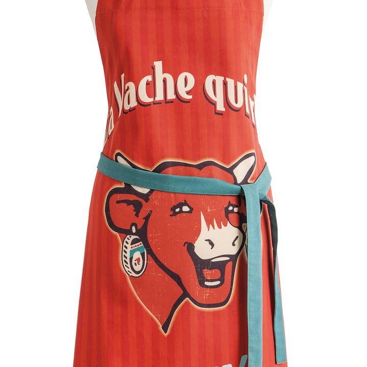 VACHE QUI RIT Retro Rouge - Apron 76x85 in Cotton for wholesale by Coucke