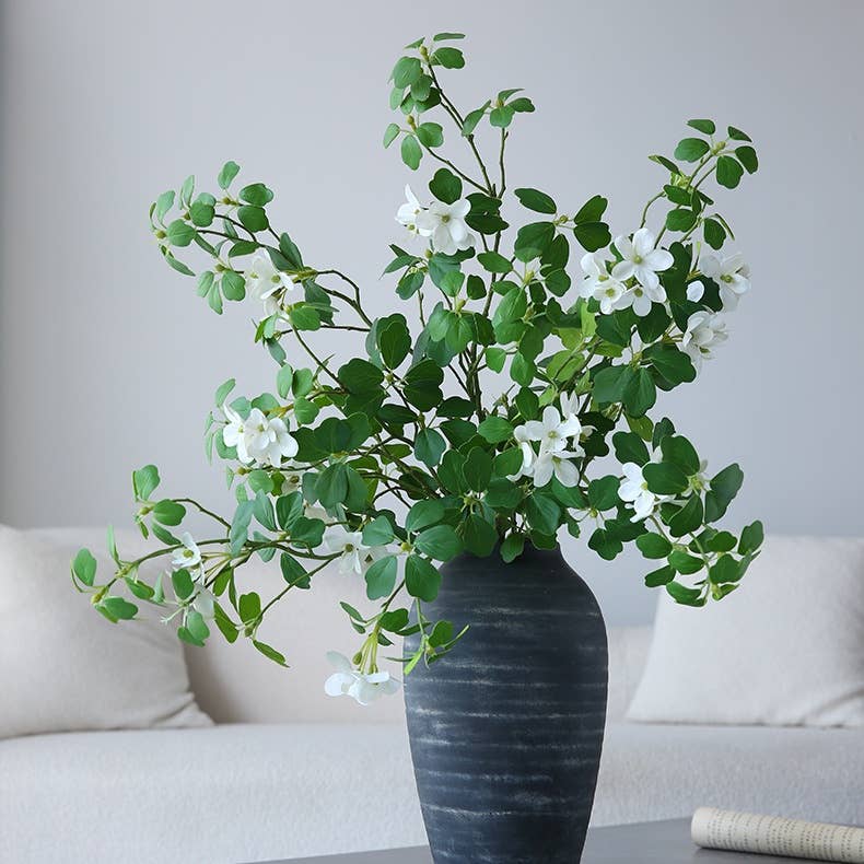 ACNITE(We cover U.S. import duties) - Wholesale Artificial Flowers - Artificial Tinea japonica green leaves flower vase filler5