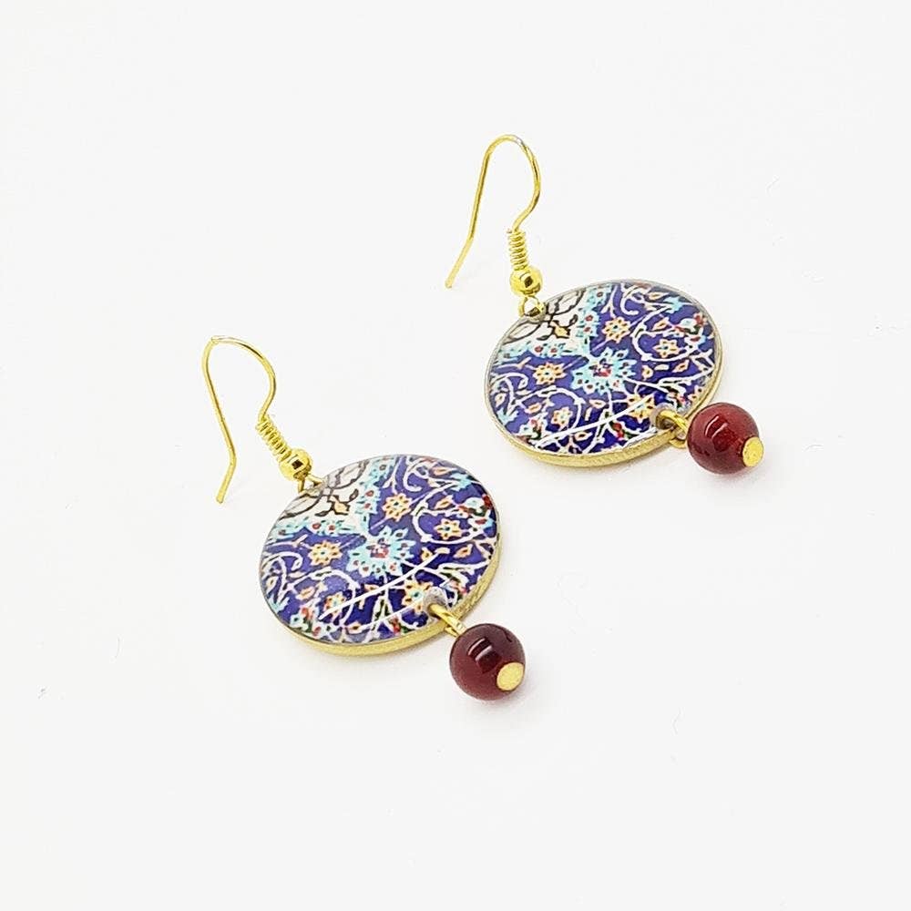 Yalda Workshop - Vendita all'ingrosso Orecchini pendenti - Orecchini Isphahan, orecchini persiani2