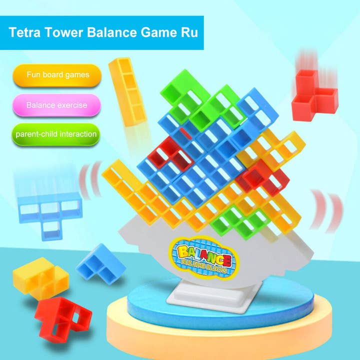 Balancing Building Block Game for Kids - Assorted for wholesale by Buddha Yoga
