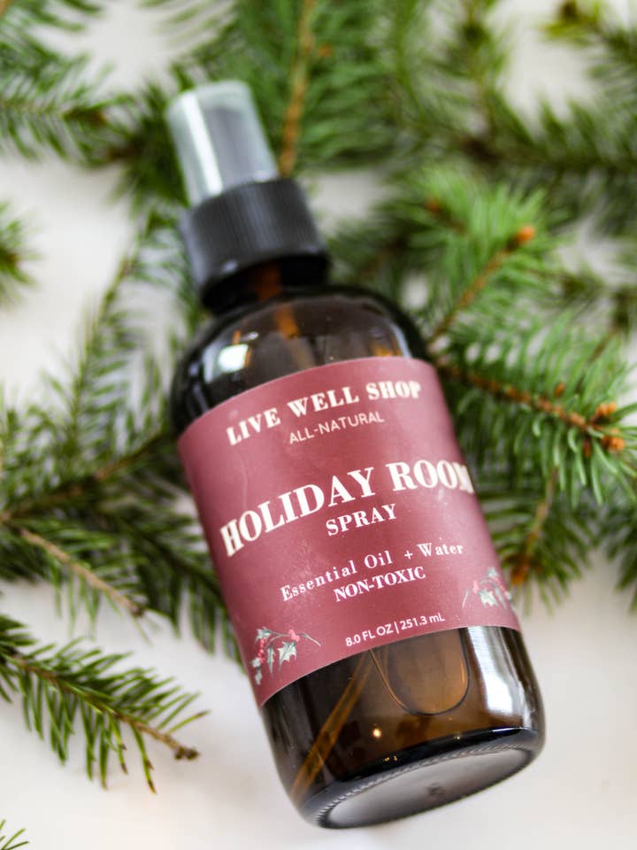 Room Spray - Holiday/Winter for wholesale by Live Well Shop