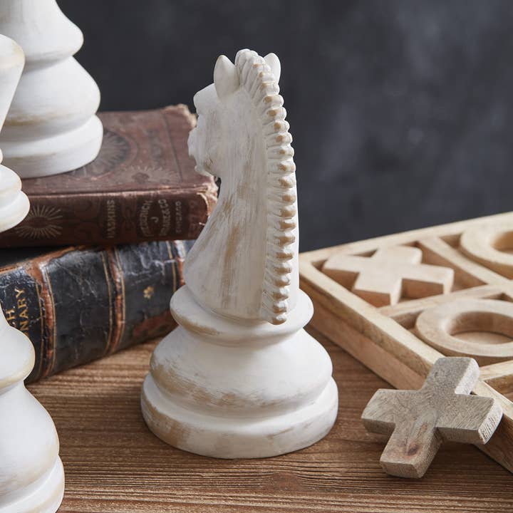 CTW Home Collection - Wholesale Sculpture - Resin Chess Sculpture - Knight