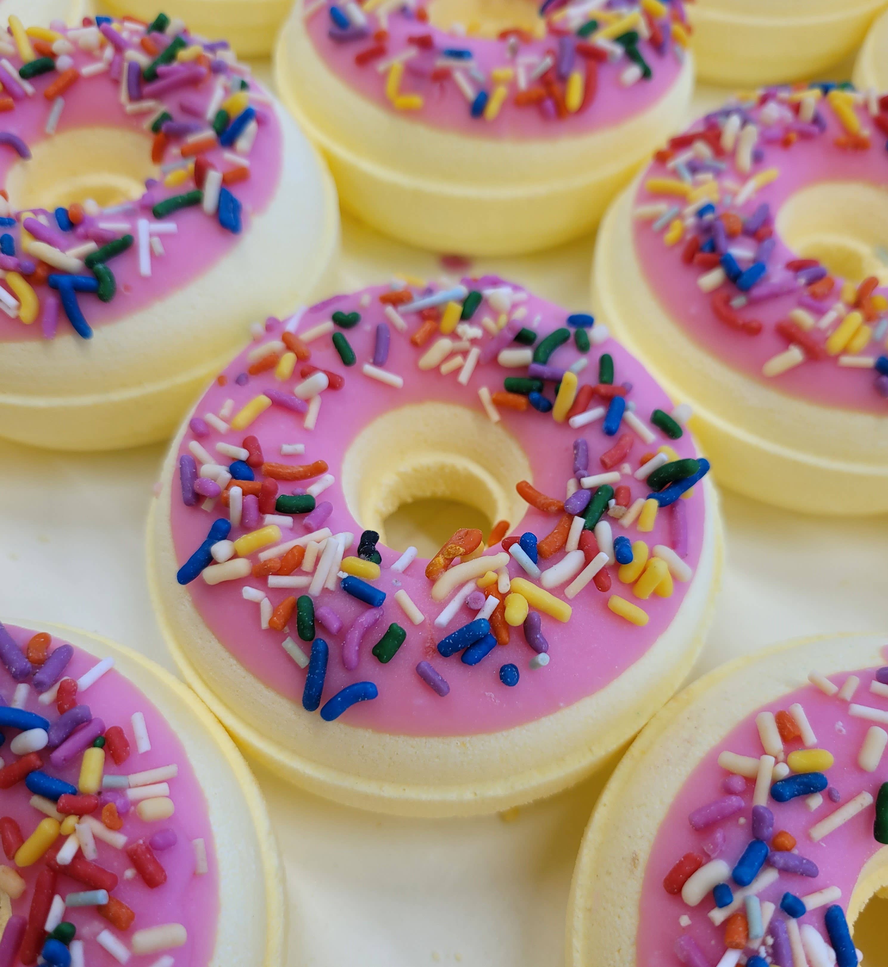 My Little Bath Shop - Wholesale Bath Bomb/Fizz - 6 x Donut Disturb Wholesale Donut Bath Fizzer