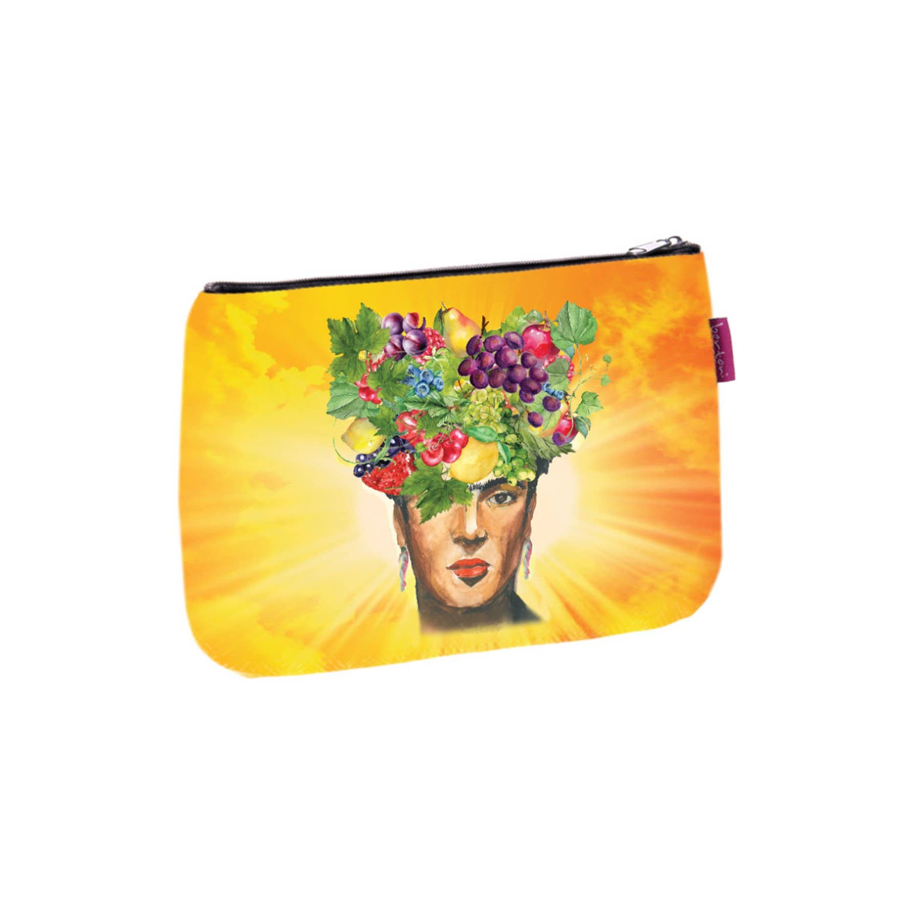 IngrossoBertoni by INCI Srl - Wholesale Makeup/Cosmetic Bag - Frutta Canvas Clutch Bag - Solo Bertoni Line0