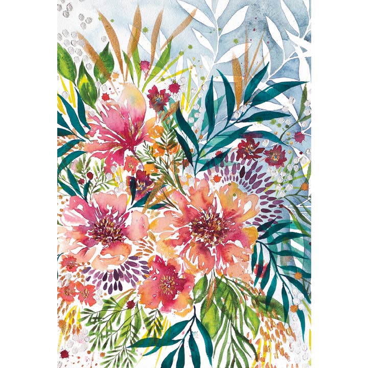 Moody bloemen inpakpapier voor wholesale door Create Joy Project