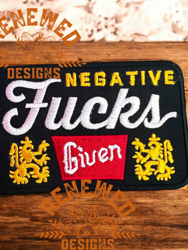 Negative Fucks Given para venta al por mayor de Renewed Designs