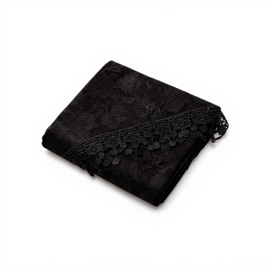 TAPA fashion – Engroshandel Tørklæde - Dame – Rosemønster Blonde Tørklæder Kirkeslør SS629 (12 stk.)12