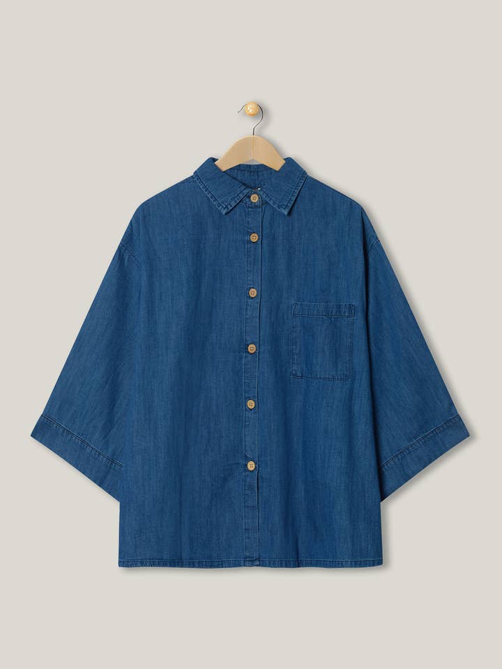 The Chambray Denim Shirt for wholesale on Faire1