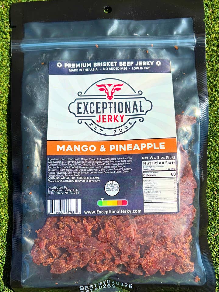 Mango Pineapple for wholesale by Exceptional Jerky LLC