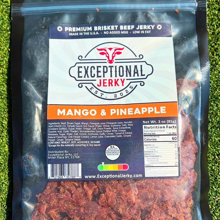 Exceptional Jerky LLC - Wholesale Jerky - Mango Pineapple0