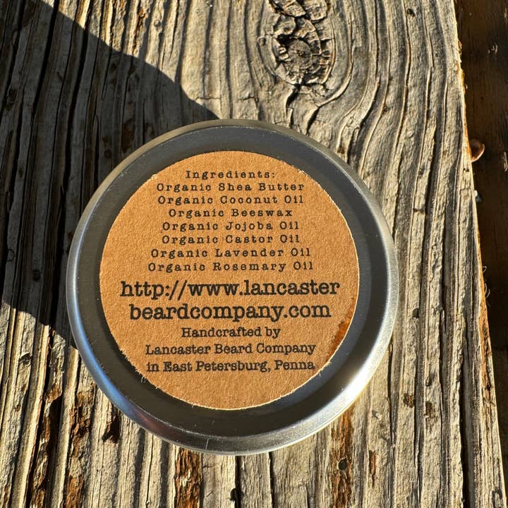 Lancaster Beard Company - Wholesale Beard Styling Product - Lavender Rosemary Organic Beard Balm1