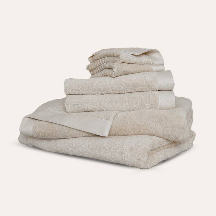 Oasis Plush Organic Bath Sheet Set for wholesale by Rest and Reset