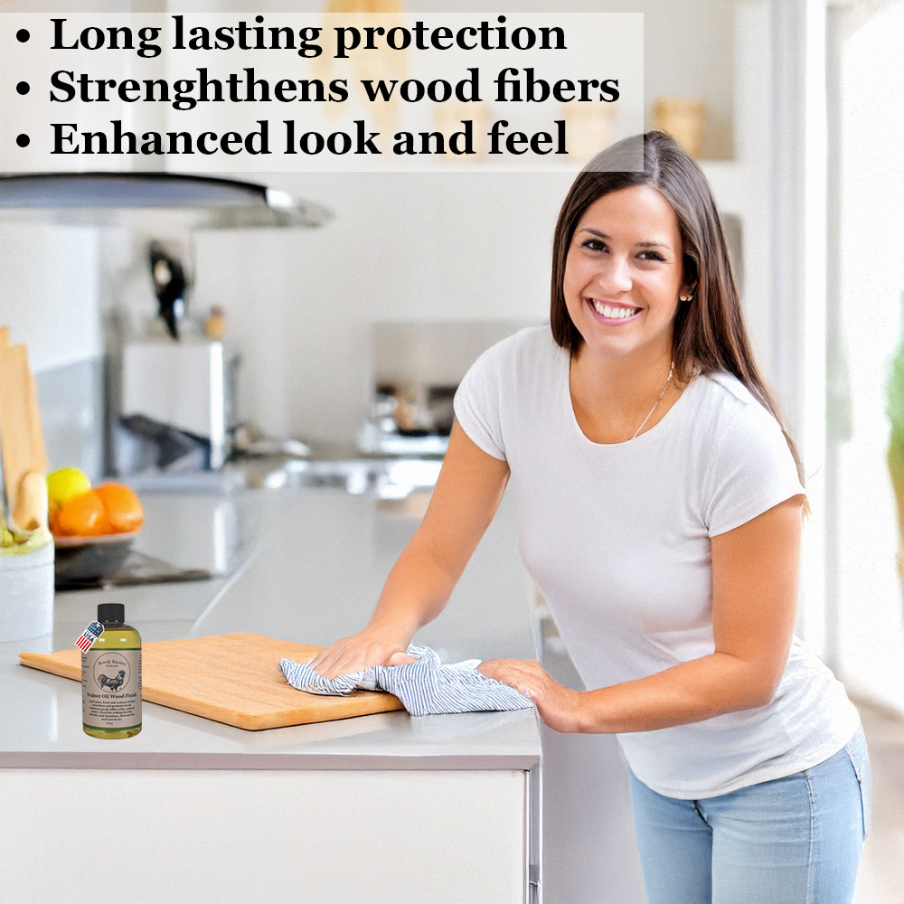 Rowdy Rooster Woodworks - Wholesale Wood Butter - Refined Walnut Oil for Wooden Kitchen Items4