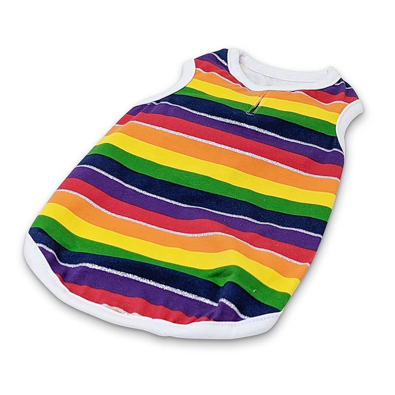 Dogo Pet - Wholesale Pet Shirt - Dog - Rainbow Tank4