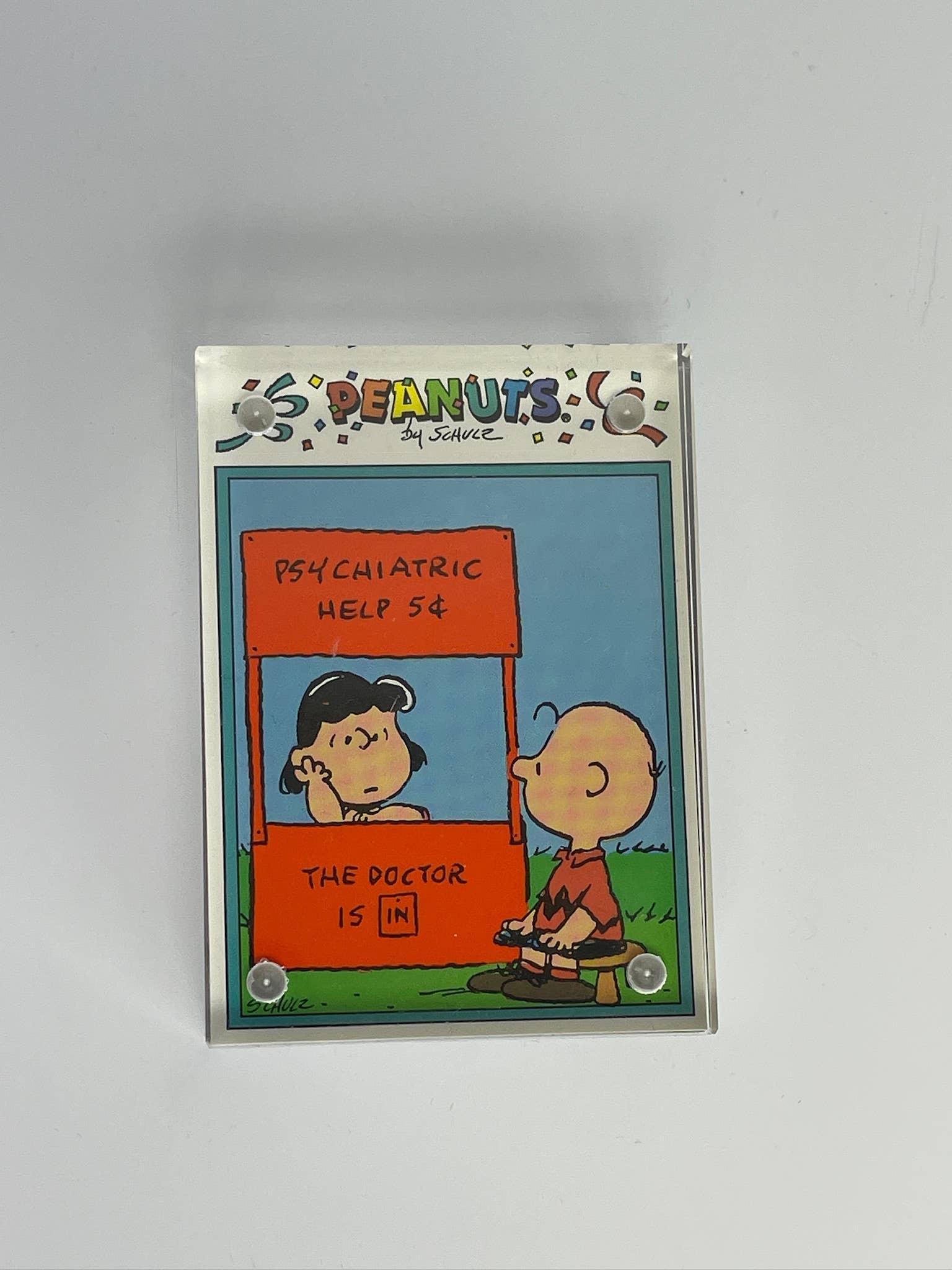 The Mustache Cat Made - Vente Affiche d'art - Cartes à échanger encadrées vintage Snoopy + Peanuts12