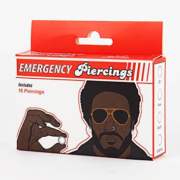 Gift Republic - Vendita all'ingrosso Regalo divertente/originale - Piercing d'emergenza0