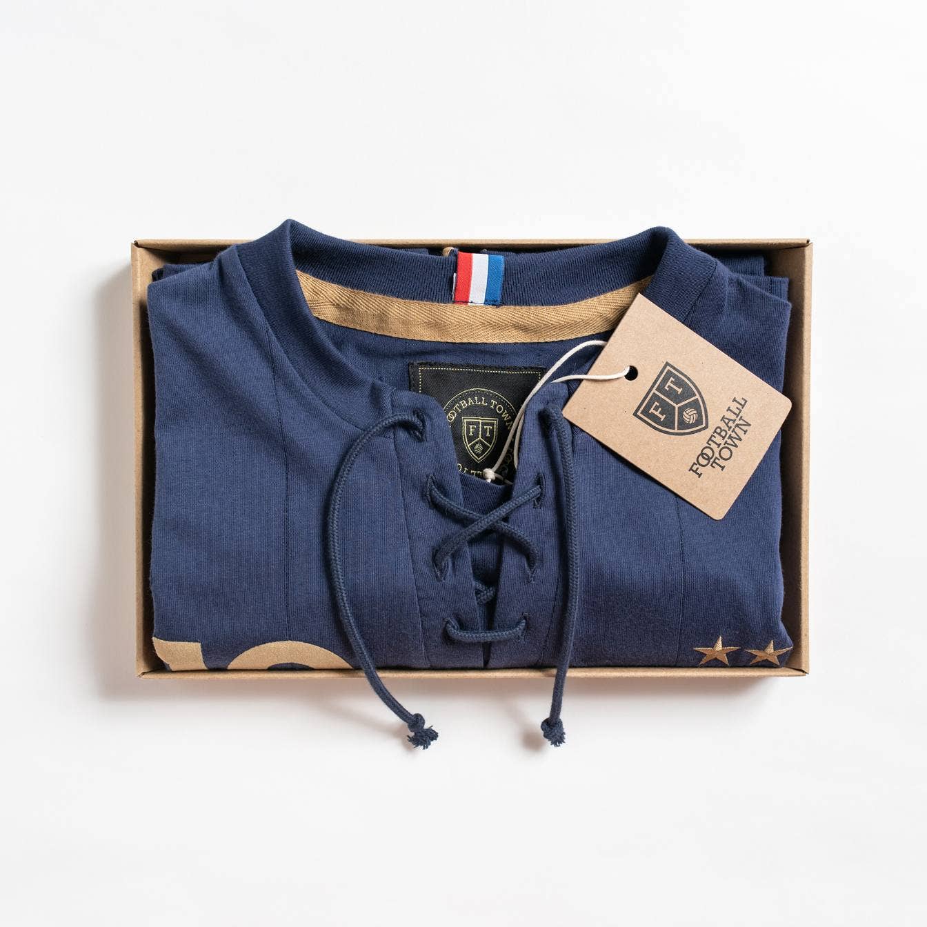 Football Town - Wholesale T-Shirt - Men's - Retro France Les Bleus3