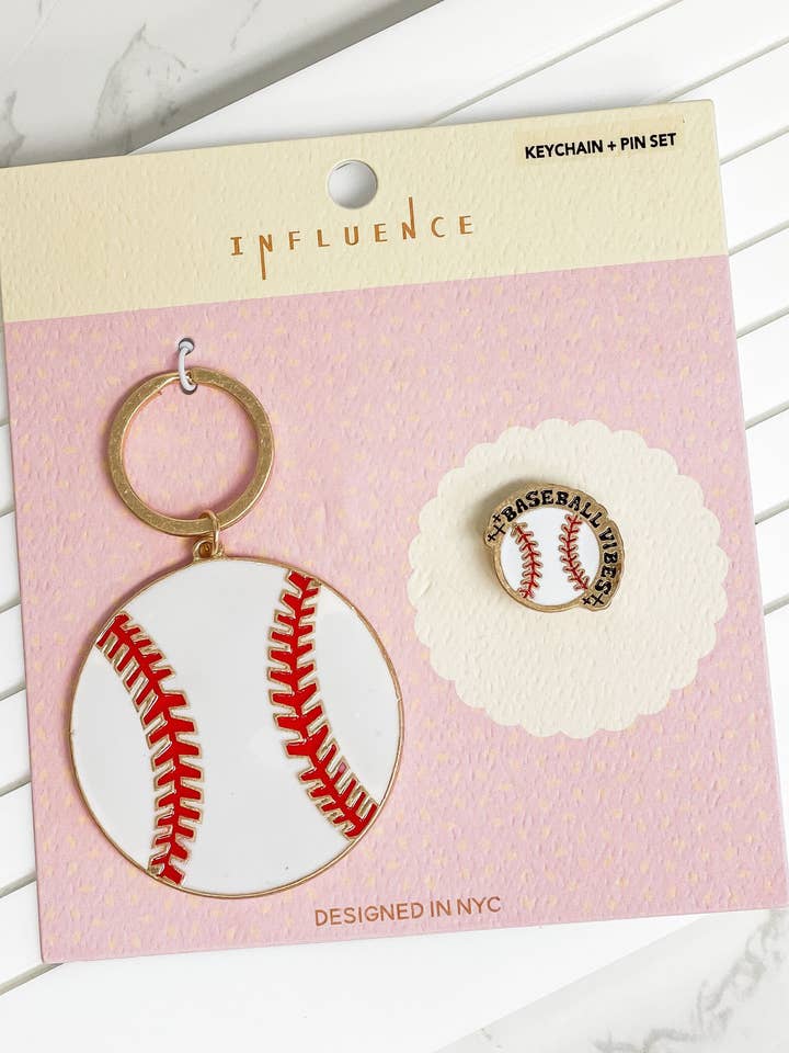 Sport emalje nøglering & pin sæt for engroshandel hos Prep Obsessed Wholesale