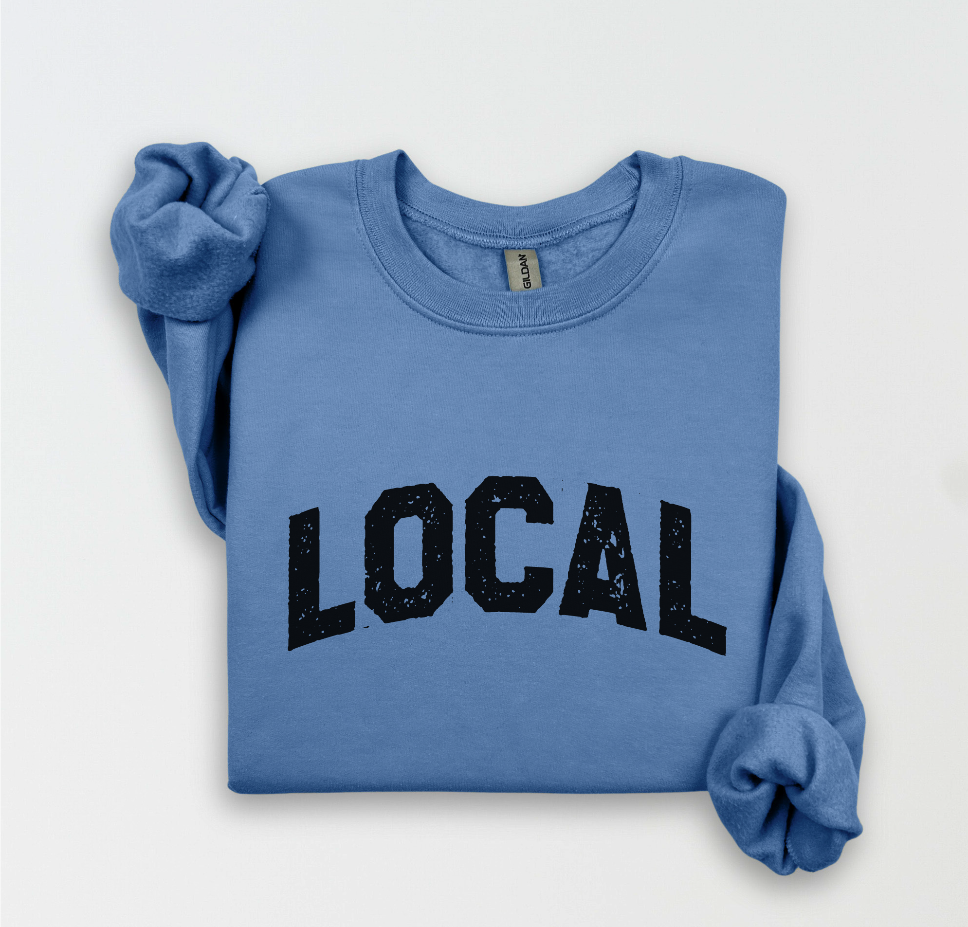 Three Girls Shop - Vente Sweat-shirt à imprimés – femme - Sweat-shirt graphique en polaire LOCAL7