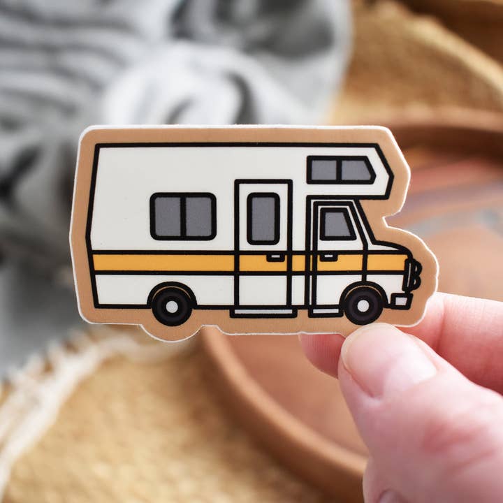 Wild North Co - Wholesale Sticker - Retro RV Sticker